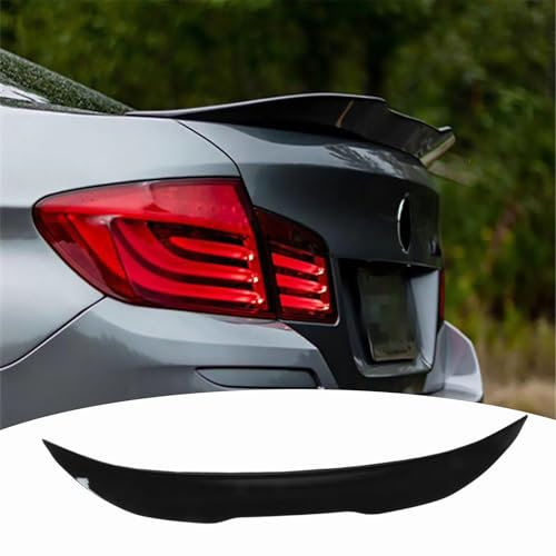 MUTUSAISI Car Rear Boot Spoiler Lip Wing Fit for BMW 5 Series F10 520d 525d 530d 535d 523i 535i M5 2010-2016 PSM Style Painted Gloss Black