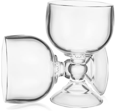 Cabilock Set Di 2 Bicchieri Da Margarita Unici Calice Da Acqua Per Frullato Calice Da Margarita Calice Da Vino