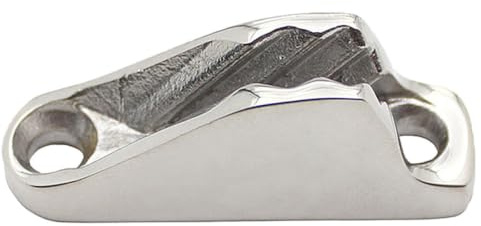 BESPORTBLE Pince à Cordage de Voilier Tampon de Voilier en Acier Inoxydable 316, Argenté, Maintien de Corde et Réglage Facile, pour Cordes de Bateau, Navigation à Voile