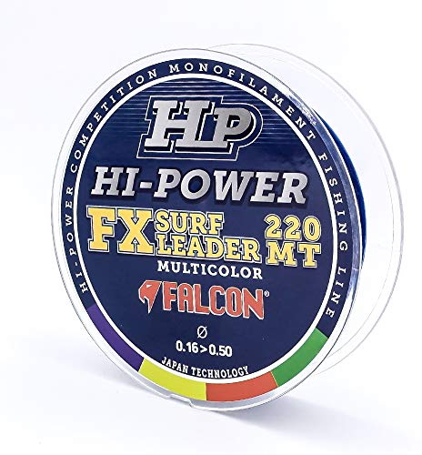 Falcon Nylon Persicus Fx-Surfcasting Leader, 220 mt x 0.18-0.40 mm