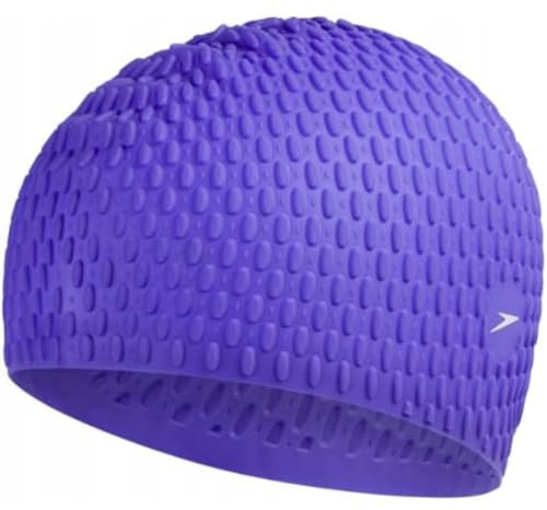Speedo Unisex-Adult Bubble Active+ Swimming Cap | Textured Design Training Aids And Equipment