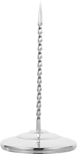 Kichvoe Memo Holder Spike Für Restaurantquittungen Praktischer Zettelhalter Für Schreibtisch Stabil Und Langlebig Für Gastronomie Und Büros