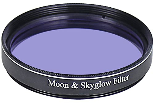 Celticbird 2 Telescope Moon Filter, 2 Eyepiece Accessory, Enhancing Effect, Optical Glass, Plastic, Great for Full Moon Observing