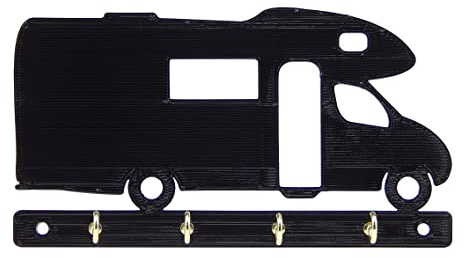 RV Camper Motorhome Travel Trailer Key Holder Hanger Rack Hooks Entryway Jewelry Organization Accessories Housewarming New Home Gift