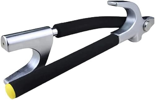 QIANMEI lenkradsperre Auto Teleskop-Auto-Lenkradschloss, Diebstahlsicherung, Robuste Automatische Verriegelung, Universelle Passform, Wegfahrsperre, Um Diebe Abzuschrecken Und Ihr Fahrzeug Zu Sichern