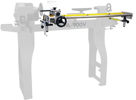 BAMATO Kopiereinrichtung für WL-900V (230V) | 550W Leistung | Stufenlos 500-2000 min-1 | Werkstück max. 900mm | M33-Gewinde | Drehbank Drehtischmaschine (Kopiereinrichtung WL900CD (Ohne WL-900V))