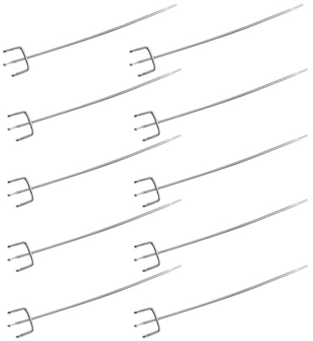 Cabilock Ganchos versátiles para paneles perforados de metal – 40 unidades de varias opciones de longitud – Acero inoxidable resistente ideal para la exposición al detalle en los supermercados