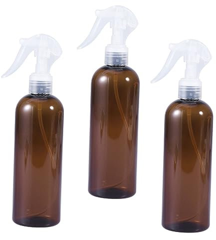DEARMAMY 3piezas Peluquería Botella Spray De Rociador De Agua De Plástico Fácil De Usar y Transportar Sin Fugas