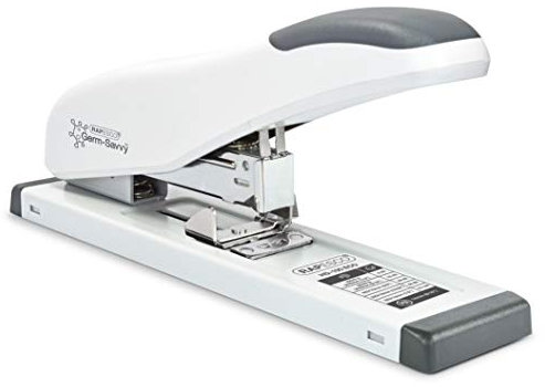 Rapesco 1386 ECO HD-100 Hochleistungsheftgerät, 100 Blatt Kapazität, Soft Weiß