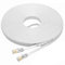 Fumitt Cat7 Ethernet Kabel 25m,Flaches RJ45 High Speed 10 Gigabit Lan Internet Netzwerk Kabel für Xbox,PS4,Modem,Router,Switch,PC,TV Box