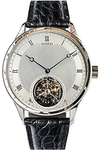 Paris Nail Microhyla Dial Tourbillon Master Seagull ST8230 Movement Sapphire Crystal Men's Mechanical Watch 1963 SU8230G