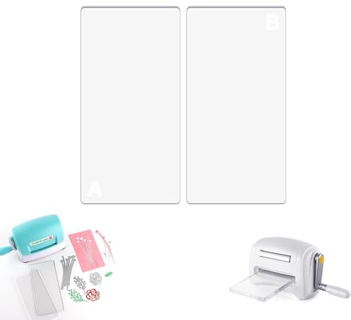 BAOFALI Plastic Shim Die Cutting Machine Accessaries 6 x 3.2inch 1 Pair for Die Cutting and Embossing Machine Accessaries