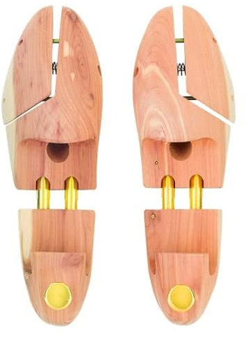 BY BNS CC Premium Schuhspanner aus Zedern-Holz, für Herren und Damen, hochwertige Schuhleisten, Schuhdehner, Shoe Tree für schöne Schuhe ohne Gehfalten, für Damen und Herren, Gr. 47/48