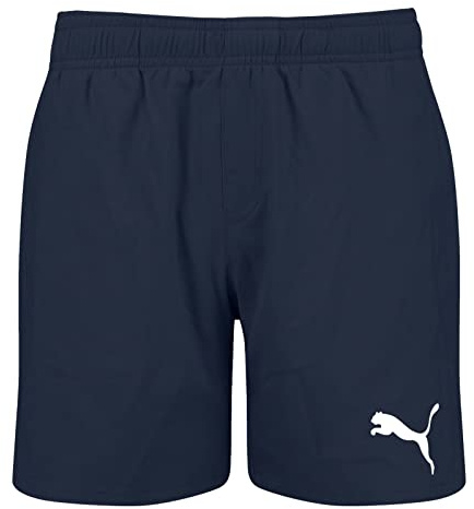 Puma Mixte Enfant Shorts Maillot De Bain, Bleu Marine, 140 EU