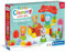 Clementoni - 17884 - Soft Clemmy - Baby Happy Farm - Bauset für die erste Kindheit, weiche Clemmy-Steine, Blöcke für Kinder 6 Monate, sensorisches Spiel, waschbar, Made in Italy