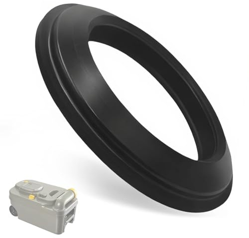 Toilettendichtung für Thetford - Hochwirksame wasserdichte Versiegelung Wohnmobil WC Dichtung für Thetford, Silikon Dichtung für C200/C250/C260/C400/C500, Ersatz für Undichte Lippendichtung (1 Stück)