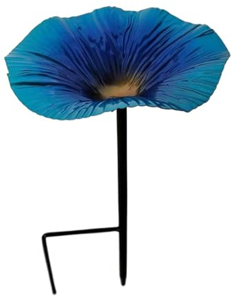 Bkljkf Soporte para de pájaros, Soporte para Bebedero para pájaros con Cuenco de Comida, Decorativo Impermeable, decoración de jardín para terraza, jardín, Exterior