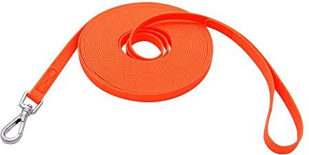 Nimble Longe étanche pour Chien - 1,5 m / 3 m / 5 m / 10 m / 15 m / 30 m，Laisse Robuste pour Petits, Moyens et Grands Chiens，Parfaite pour Le Dressage, la Promenade et Les Sorties au Bord de la mer