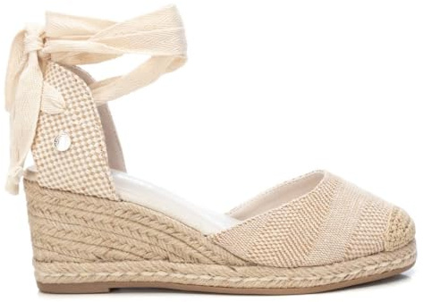 REFRESH Sandali 171748 Beige - Altezza Zeppa 6 cm