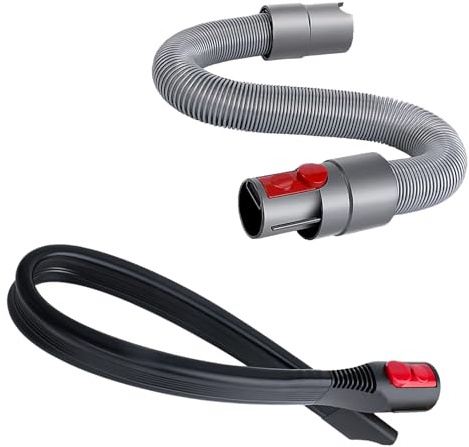 23'' Flexible Crevice Tool & Extension Hose Attachments for Dyson GEN5 V15 V12 V11 V10 V8 V7 Cordless Vacuum, Perfect Cleaning Replacement Accessories Bundle for Dryer Vent,Car Detailing,Corners,Gaps