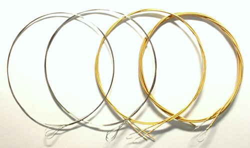 4 Sets Mandolin Strings Set 10-34 Coated 85/15 Bronze Loop Hexagonal