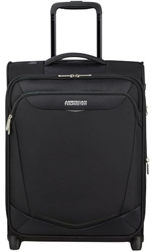 American Tourister Upright SummerRide Kabinenkoffer, Schwarz, 48 l, 55 x 40 x 20 cm