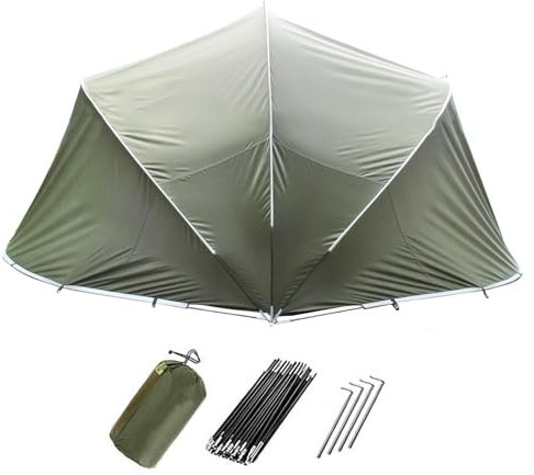 YSMSMZJK Box Moto Semisferico Tenda Moto con Doppie Porte per 5-7 Biciclette Garage Moto per Esterno Box Auto da Esterno