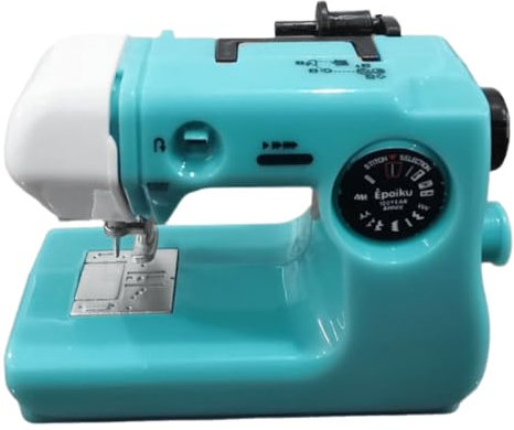 Malloy Portable Sewing Machine Plastics Pink/Blue/Red Home Sewing Accessories Household Crafting Mini Electric Sewing Machine A