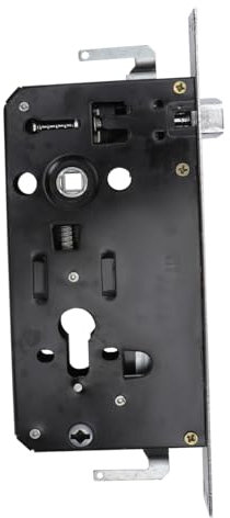 HOMSFOU Cerradura Antirrobo Puerta Gancho De Hierro 24x240 Mm Cuerpo De Puerta Esencial Resistente Para Seguridad Hogar Instalación Sencilla