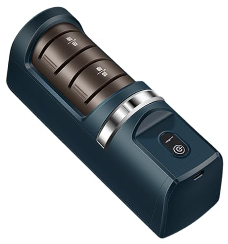 SVCEQZE Elektrisk Knivslip Automatisk - Elektrisk Slipmaskin För Polering,Automatisk Saxverktyg För Polering - Användbar Vardag och Friluftsliv