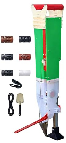 Baoblaze Manuale, attrezzo per piantare, Dispenser di Fertilizzante, spargitore di Fertilizzante Regolabile a Mano per Giardino, casa, Serra, Style a