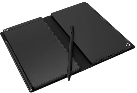 Asixxsix Tablette d'écriture LCD 6,5 Pouces avec 2 Stylets, Double écran