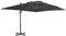 vidaXL Ampelschirm Anthrazit 400x300cm Sonnenschirm Kurbelschirm Gartenschirm