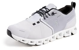 ON Women's Cloud 5 Waterproof Sneakers, Glacier | White, 5.5 Medium US
