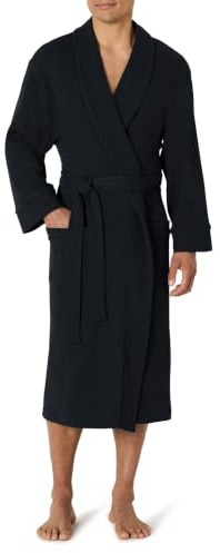 Amazon Essentials Men's Lightweight Waffle Bathrobe (Available in Big & Tall)