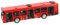 FOYTOKI Simulation City Bus Modell Pull Back Bus Spielzeugauto Für Junge Mädchen Aus Langlebigem Für Jungen Und Mädchen Ohne Batterien Als Zum Geburtstag