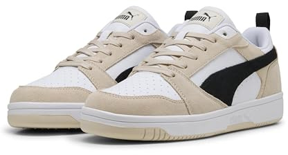Puma Sneaker Basse Unisex Rebound V6, Alpine Snow Puma Black Puma White, 40 EU