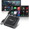 OTTOCAST Android Auto & Carplay Wireless Adapter mit HDMI Multimediale, Car TV Mate Max Plug & Play Kompatibel mit Fire/Google TV Sticks Auto-TV-Converter für Wired Carplay Cars Modell Jahr nach