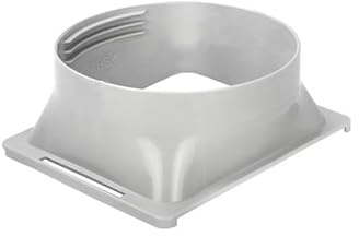 5.9 inch Portable Air Conditioner Hose Extention Coupler Square to Round Window Adapter, A/C Unit Tube Connector, Mobile Air Conditioning Accessories