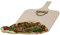 Pimotti Pizzaschaufel/Brotschaufel/Flammkuchenbrett aus naturbelassenem Sperrholz für Pizzastein (1er Set)