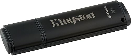 Kingston 64 GB USB 3.0 DataTraveler 4000 G2 Management Ready Encrypted Flash Drive