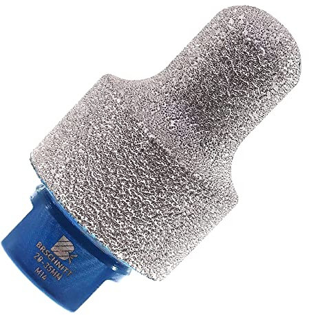 Broca Fresado Diamante 20-35mm,BRSCHNITT Broca de Dedo Diamante para Agrandar Esmerilado Orificios Existentes en Azulejos Porcelana Cerámica Mármol Granito de Piedra M14 Rosca