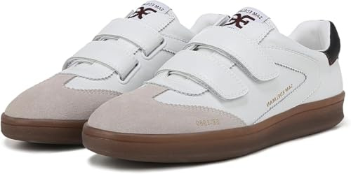 Sam Edelman Women's Talia Sneaker Bright White/Black 5 Medium