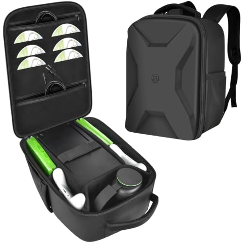 Steadtep Travel Case for Xbox Series X/S Console with Backpack Straps