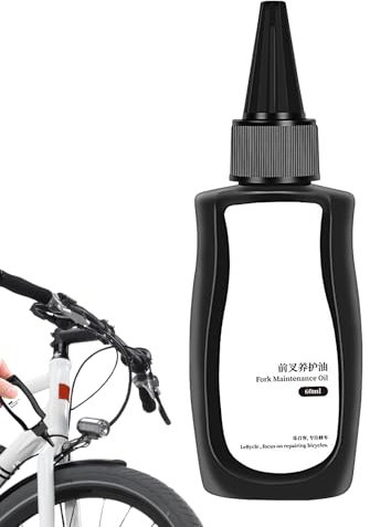 Lubricante de horquilla de suspensión para bicicleta de montaña, aceite de mantenimiento para el cuidado de horquillas de suspensión, lubricación a prueba de fugas de larga duración, adecuada para un