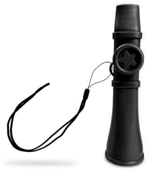 YIPFEN Kazoo Negro 1 Ud. | Fácil de Tocar para Niños y Adultos, Ideal Principiantes. Instrumento Clásico Robusto, para Acompañamiento Musical y Regalo Original en Fiestas.