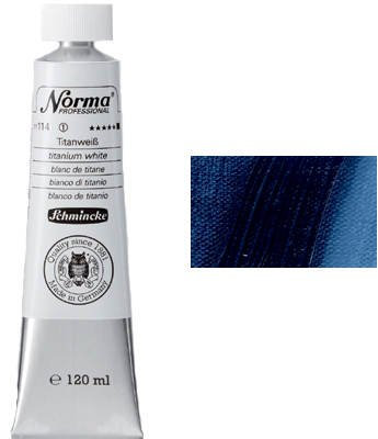 Schmincke – Norma® Professional - feinste Künstler-Ölfarben, Indigo - 120 ml