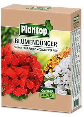 Plantop 2,5 kg Blumendünger, Organisch - mineralischer NPK-Dünger mit Magnesium 6+4+6 (+2)
