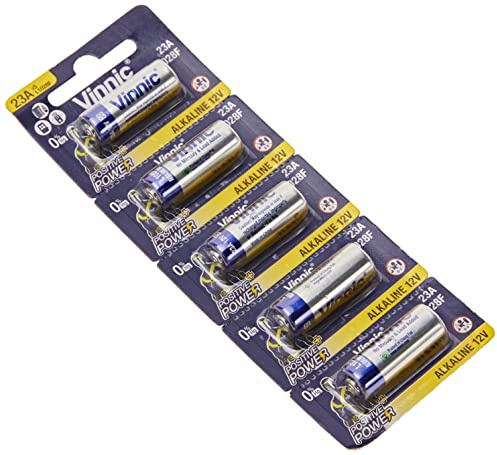 Vinnic VIN-23A – Alkaline Vinnic Batterie 23A – L1028F – 5 Stück – Unisex