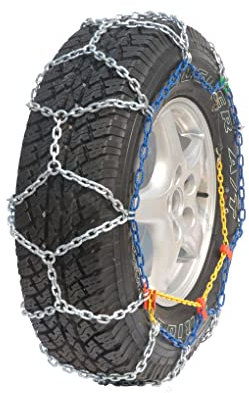 DQ-PP Snökedja | 4WD | 4,5 mm | 2 stycken | Däckstorlek: 260 | Däckstorlek: 235/85 x 16 | Fälgstorlek 16 tum | Lastbil | Låda bil | Tillbehör för bil | vinterkedjor | vinterartiklar | lastbil